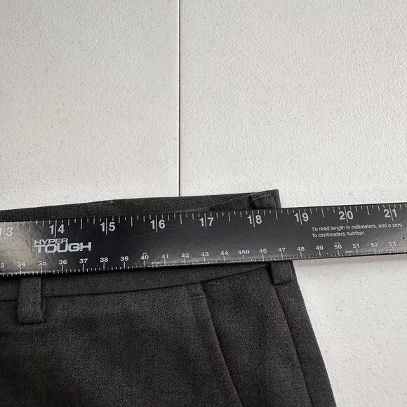Van Heusen Traveler Mens Charcoal Gray Dress Pants 36x32 Office Wrinkle free - Picture 4 of 7